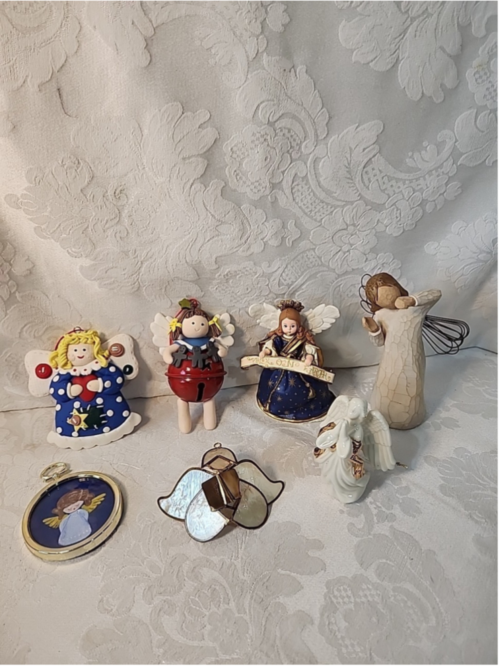 7 Angels, Ornaments +,EUC - Picture 1 of 14